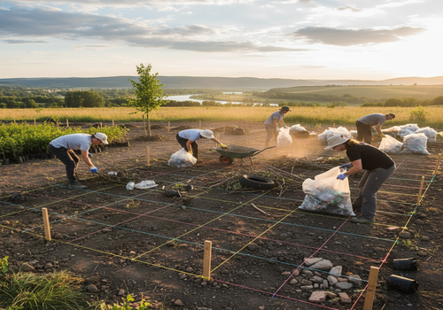 Lawns & Plantation Services in Gandhi Nagar